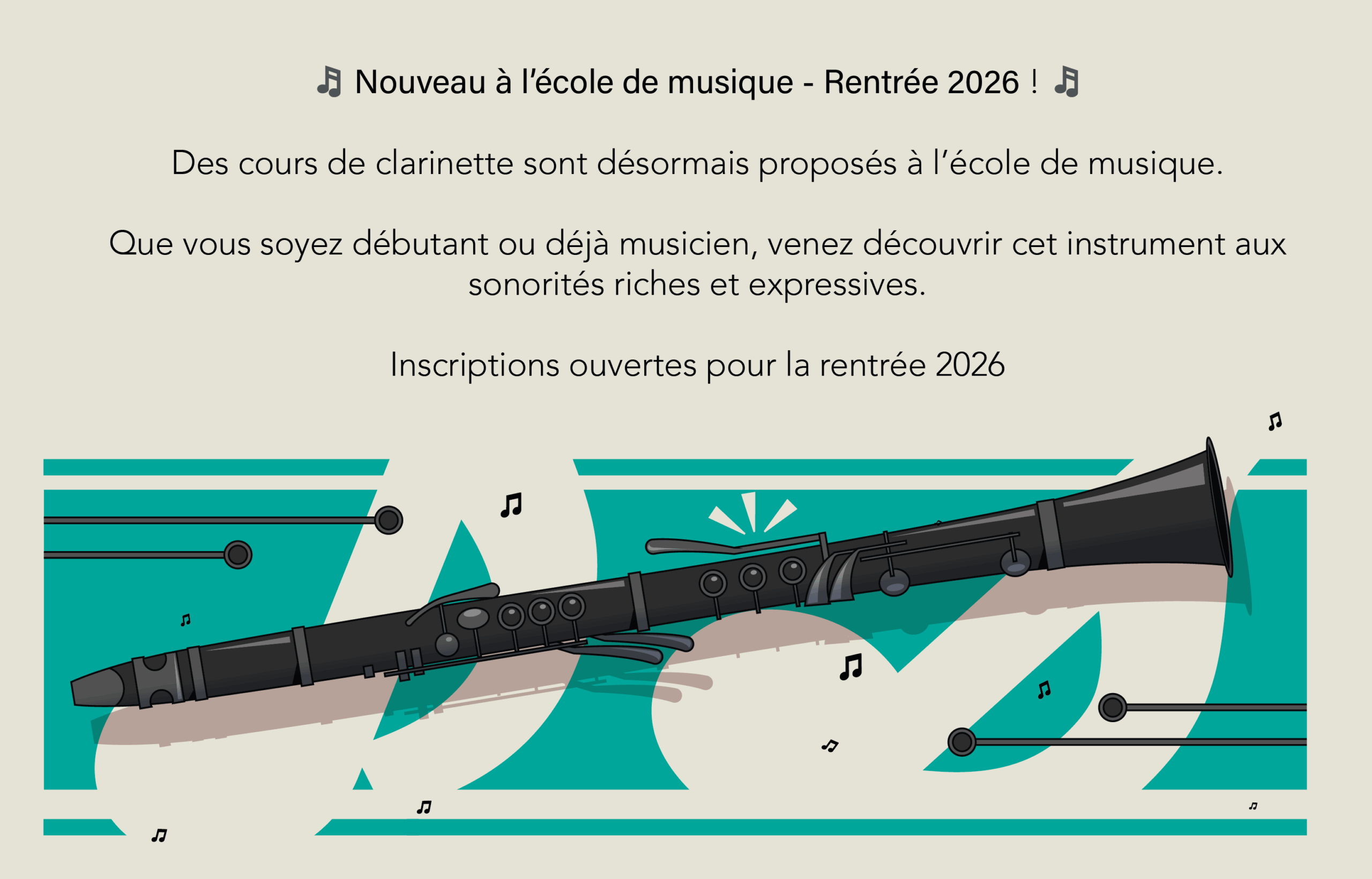 Clarinette 2026-27 tel
