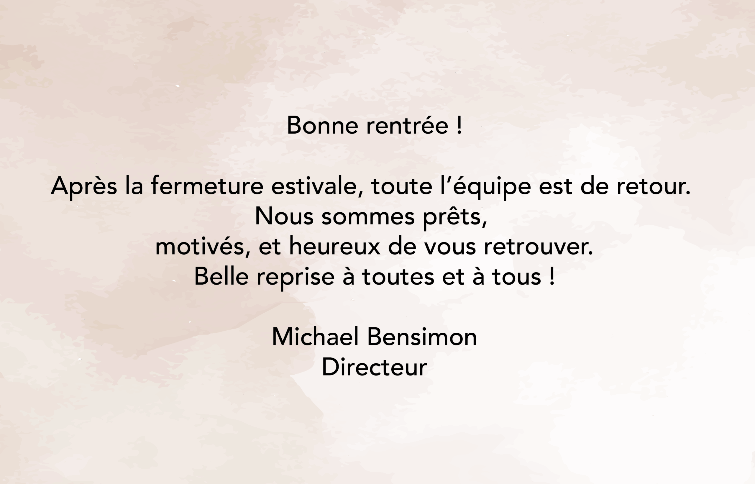 Mot directeur tel